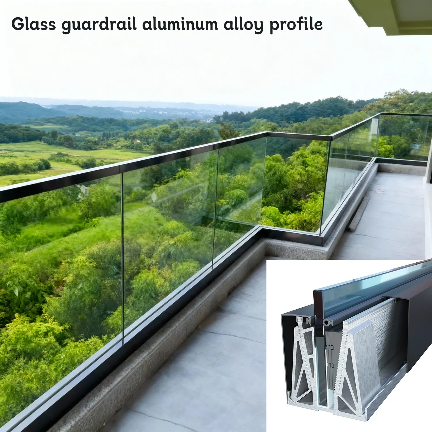 Industrial Balustrades Bridge Mechanics Design Aluminum Through for ...