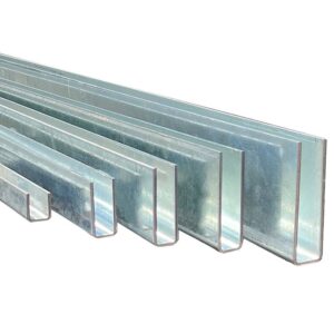 Modern Pre-Embed Glass Armrest Profile Galvanized Steel Trough Curved Spiral Staircase Frameless U-shaped Groove Hospital